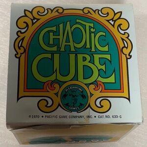 1970 Nintendo Chaotic Cube Pacific Game Company